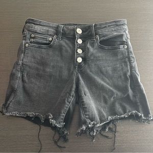 American Eagle Black Midi Jeans